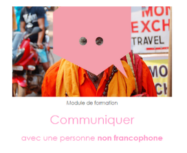 Comment communiquer avec une personne non francophone