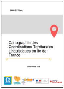 Rapport : Cartographie des Coordinations Territoriales Linguistiques en Île-de-France