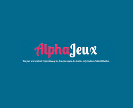 Des jeux pour soutenir l’apprentissage du français auprès d’adultes en formation : Alphajeux